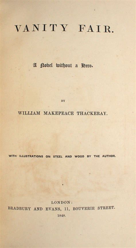 thackeray's novel without a hero word hike|Analysis of William Makepeace Thackeray’s Novels.